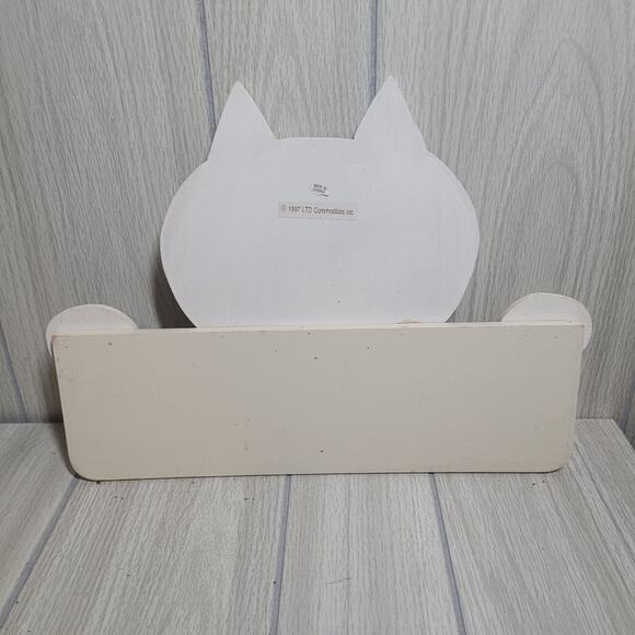 Vtg 1997 Home Of 2 Spoiled Cats Sign LTD Wall Plaque Door Hanging 9x14 Welcome - Picture 5 of 8